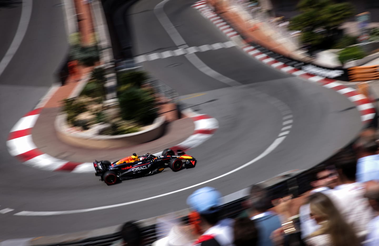 MONTE-CARLO, MONACO - MAY 26: Max Verstappen of the Netherlands driving the (1) Oracle Red Bull